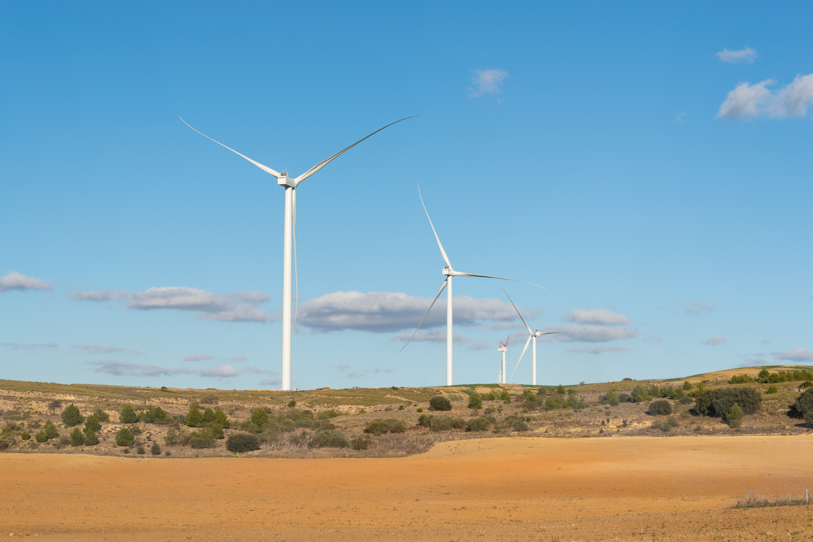 Eiffage remporte deux contrats pour les infrastructures de 2 parcs éolien en Espagne
