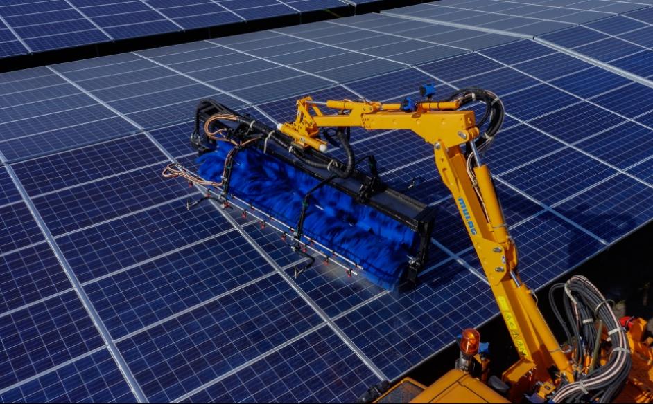 Dix mois après le lancement du chantier, la centrale solaire de Cestas produit ses premiers kW