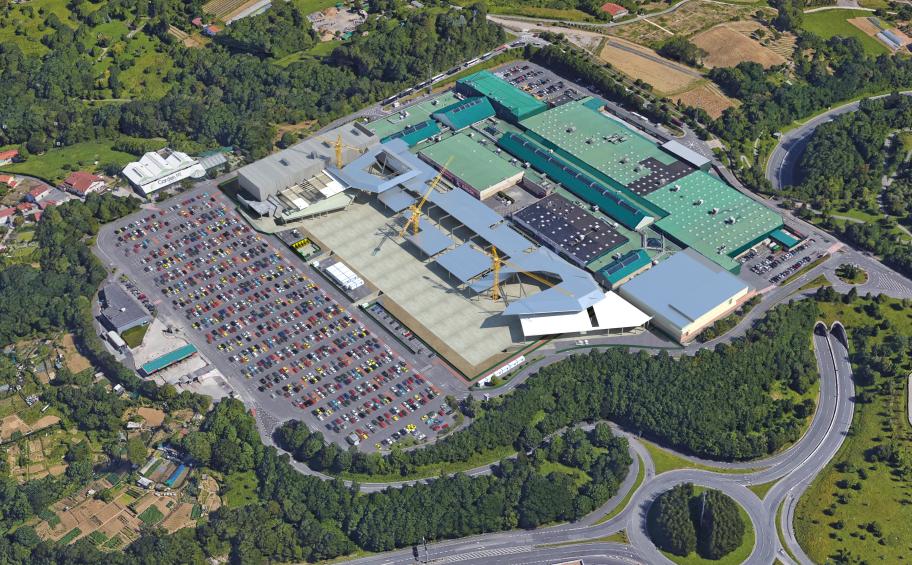 Espagne : extension du centre commercial Garbera de San Sebastián, Conscytec, filiale d’Eiffage Energía à la manœuvre