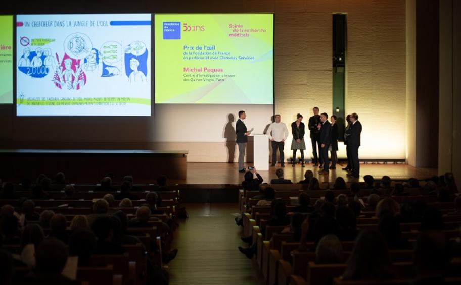Eiffage Énergie Systèmes - Clemessy Services mécène d’un Prix récompensé à la Soirée de la recherche médicale de la Fondation de France