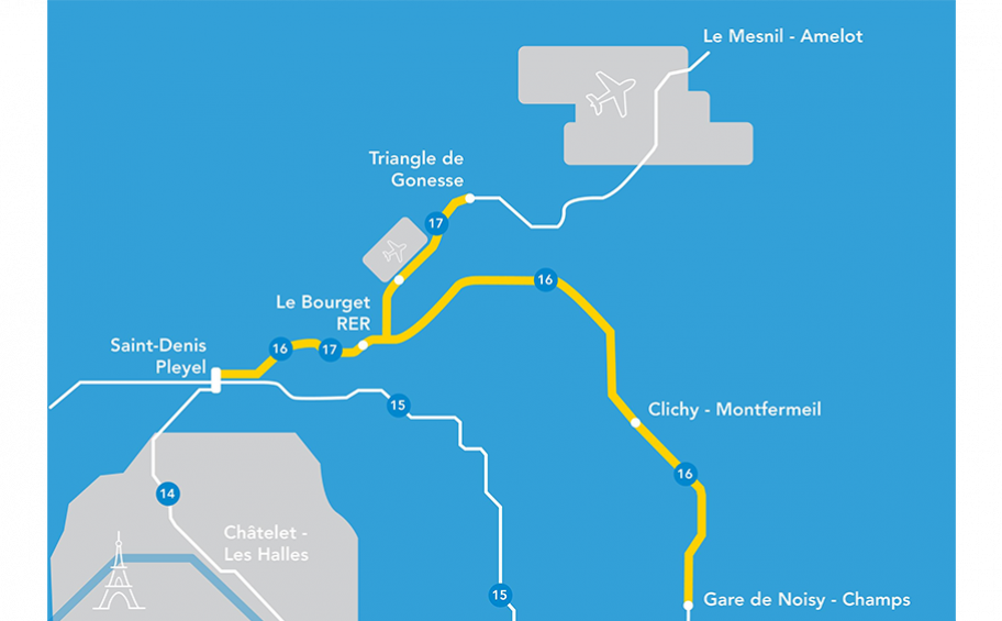Eiffage remporte en groupement la réalisation du système de ventilation des lignes 16 et 17 du Grand Paris Express