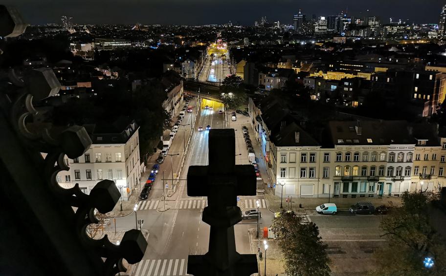 En Belgique, Eiffage Énergie Systèmes réalise la mise en lumière de l’église Notre-Dame de Laeken pour Beliris